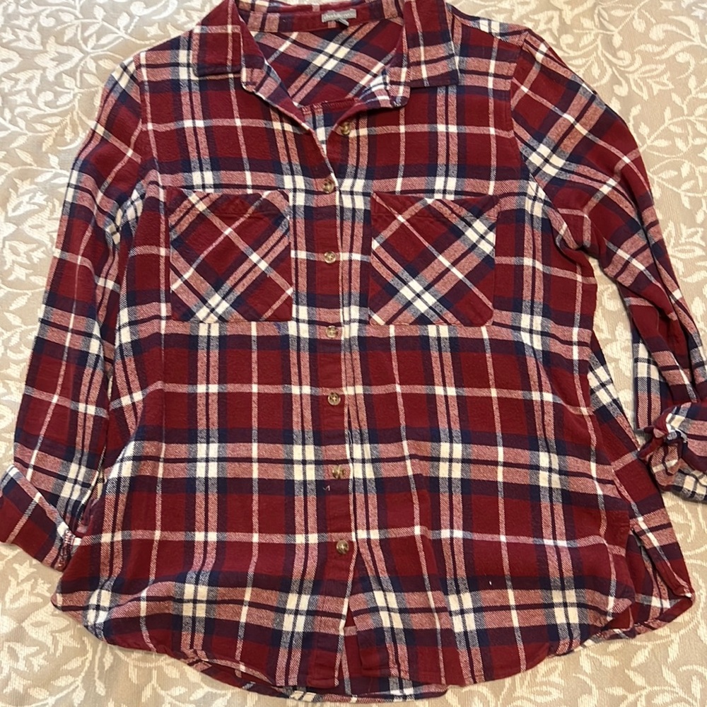 Girls button up